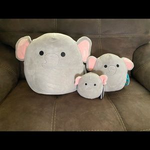 Squishmallow Mika elephant bundle brand new